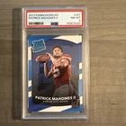 2017 Panini DonRuss Rated Rookie Patrick Mahomes II #327 KC Chiefs PSA 8 NM-MT