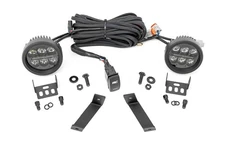 Rough Country 3.5" LED Ditch Light Kit for 2014-2021 Jeep Cherokee KL - 70083