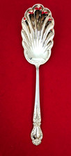 Brocade By International Sterling Silver Shell Berry Serving Spoon, 9-1/4'' Long