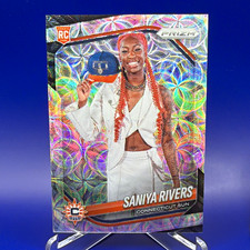 Panini 2025 Prizm WNBA Saniya Rivers Connecticut Sun Scope RC #150 Prizm #/99