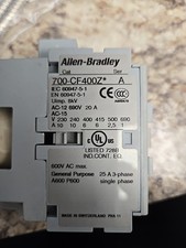 Allen-Bradley 700-CF400ZJ 24VDC Coil 25 Amp General Purpose 4 Pole Contactor