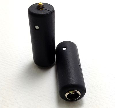 2 LED Light MEL WW1 Micro Light White 2.1 x 5.5 Barrel DC Connector CCTV Power 