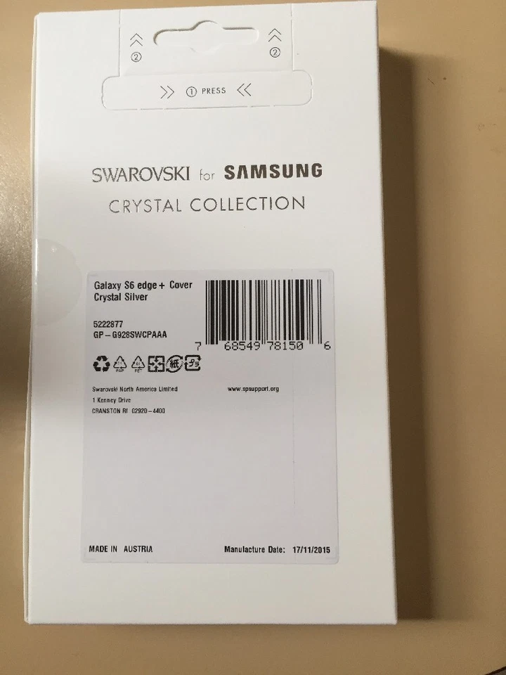 Nuevo Swarovski Crystal Collection Samsung Galaxy S6 Edge + ¡Funda PLUS! Foto 2 de 4