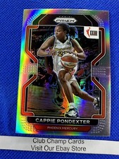 2022 #173 Cappie Pondexter WNBA Panini Prizm Anniversary Silver Prizm Mercury