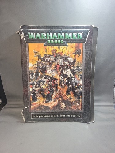 Warhammer 40k Codex '98 In The Grim Darkness Of The Far Future There Is Only war