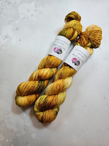 Sw Merino Seide Kaschmir Garn, 4-ply, Griffweise Gewicht, 100 G, Stiefmütterchen - Bild 3 von 8