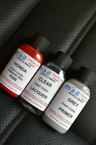 TOUCH UP MOTORBIKE PAINT 30ML BOTTLE FOR HONDA WINNING RED R258 - Picture 4 of 4