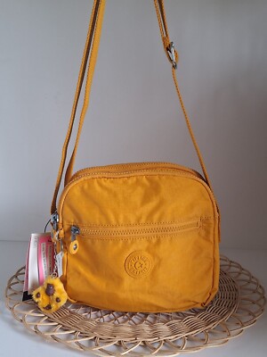 NWT Kipling Keefe Crossbody, Spicy Gold