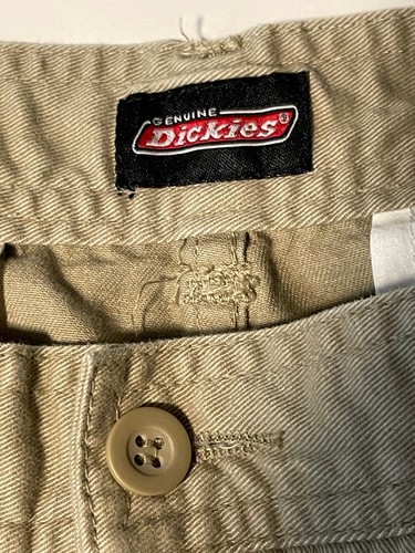 Dickie's cargo shorts mens 32 x 11 beige tan - Picture 6 of 8
