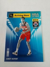 2021-22 Panini NBA Hoops Arriving Now Rookie Insert #8 Corey Kispert RC Wizards