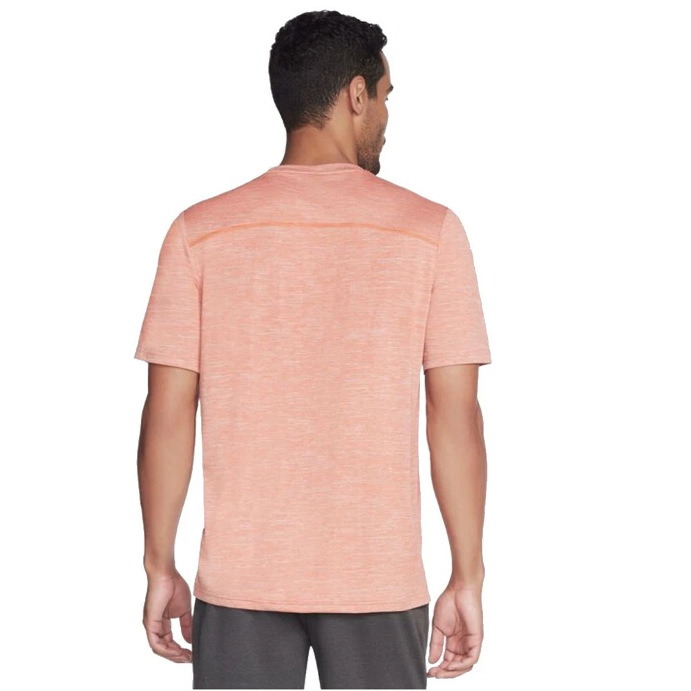 Skechers t shirt mens pink deals