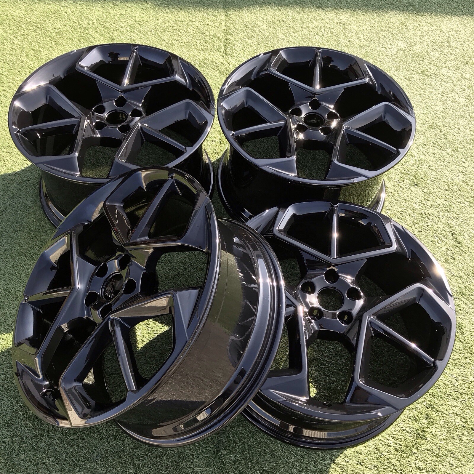 20" MASERATI MC20 BIRDCAGE RIMS OEM SET 4 BLACK STOCK SET 4 GENUINE