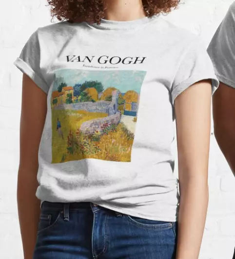 Van Gogh T shirt Farmhouse In Provence 100 Premium Quality eBay
