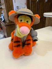 NWT Safari TIGGER Mouseketoys Disney Plush Bean Bag Stuffed Animal Kingdom Tiger