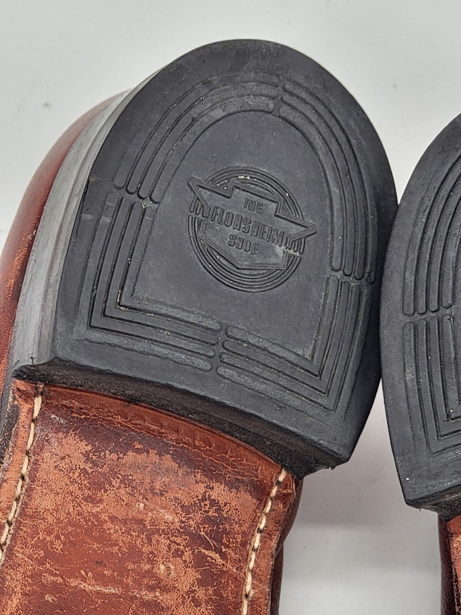 Florsheim 31872 Mens Size 10.5 A Narrow Brown Leather Blucher Derby Loafers Florsheim 31872 Mens Size 10.5 A Narrow Brown Leather  main image 3