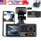 4K Dash Cam Front and Rear Dual Dash Camera 1080P WIFI & GPS With 32GB SD Card