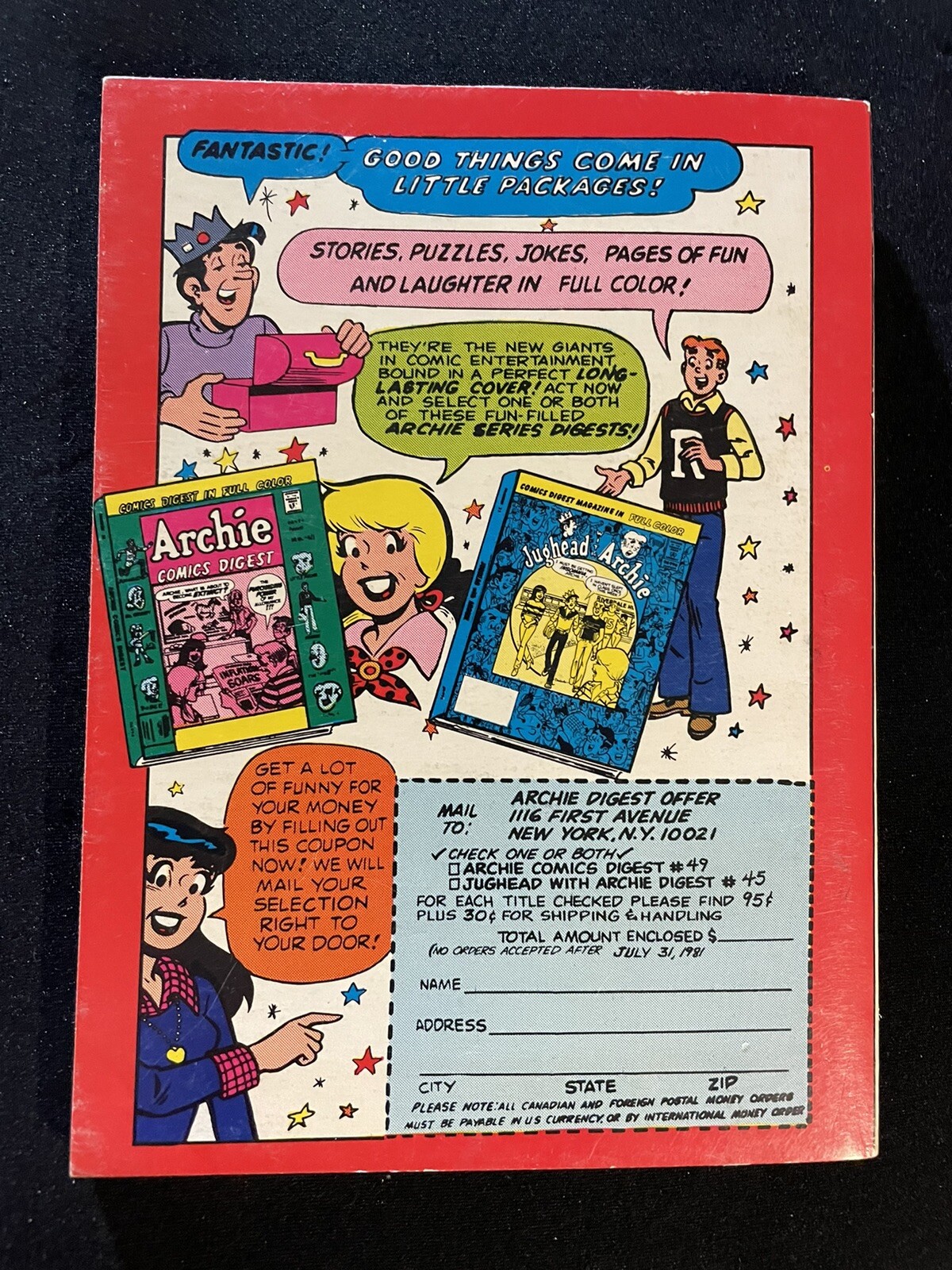 Laugh Comics Digest #35 FN 1981