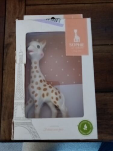 Jouet attaches en caoutchouc naturel Vulli 616400 Sophie la girafe La Baby - Photo 1/2