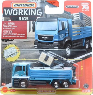 Matchbox Working Rigs Release 70th ASSORTED  Slightly Bent Package Brand New