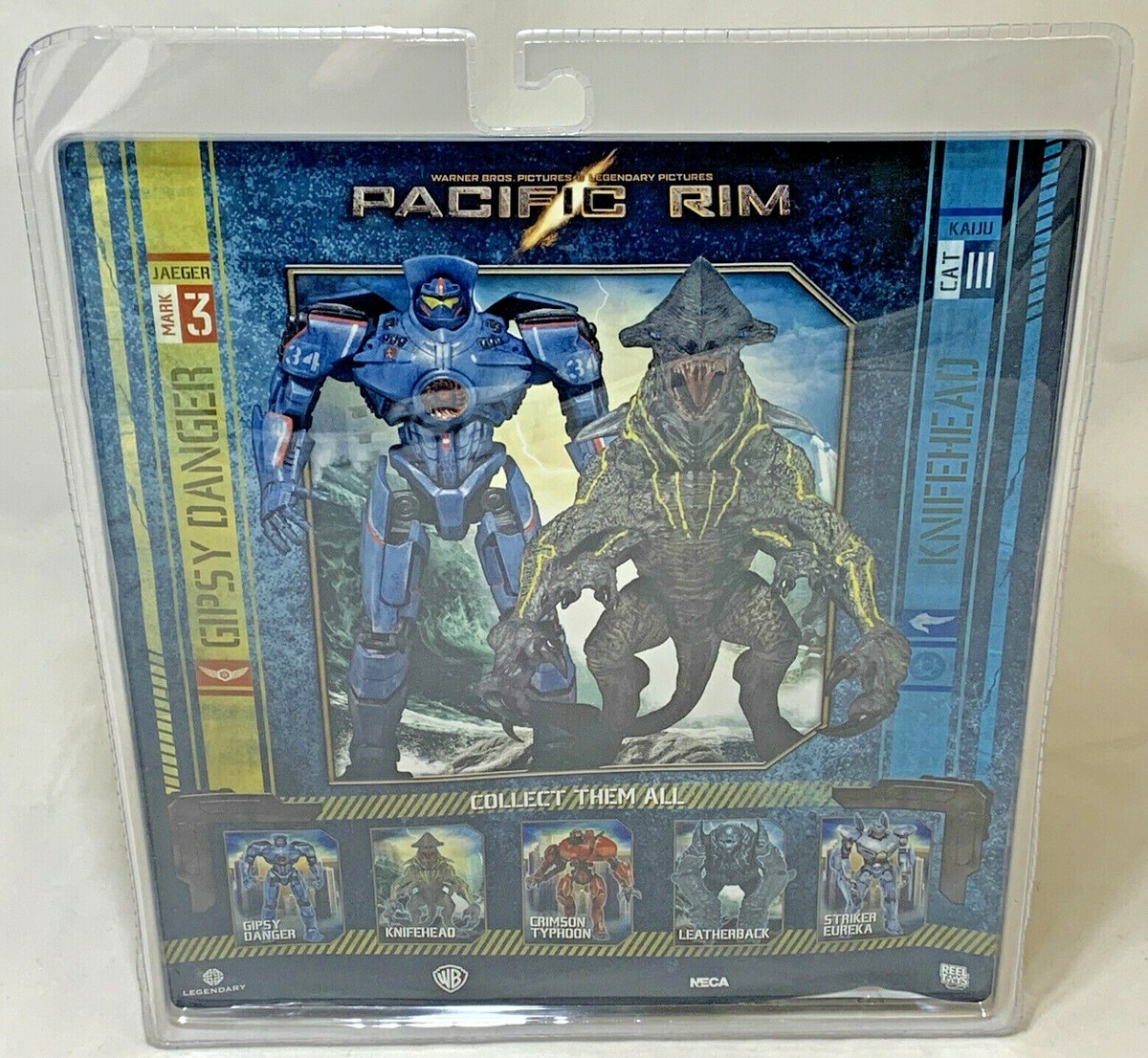 Pacific Rim Gipsy Danger and Knifehead Action Figure - Multi