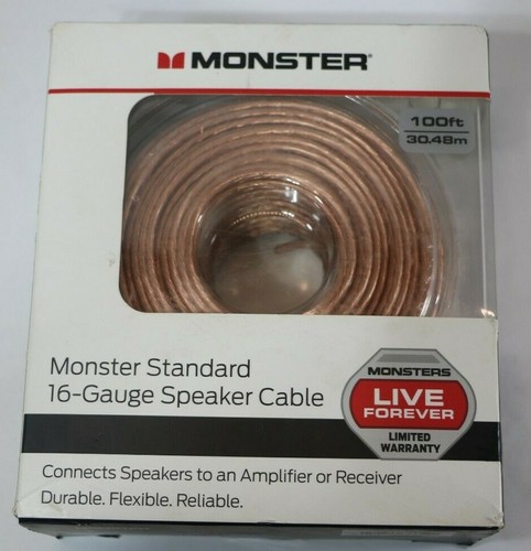 Monster 16 Gauge Speaker Cable Flexible 