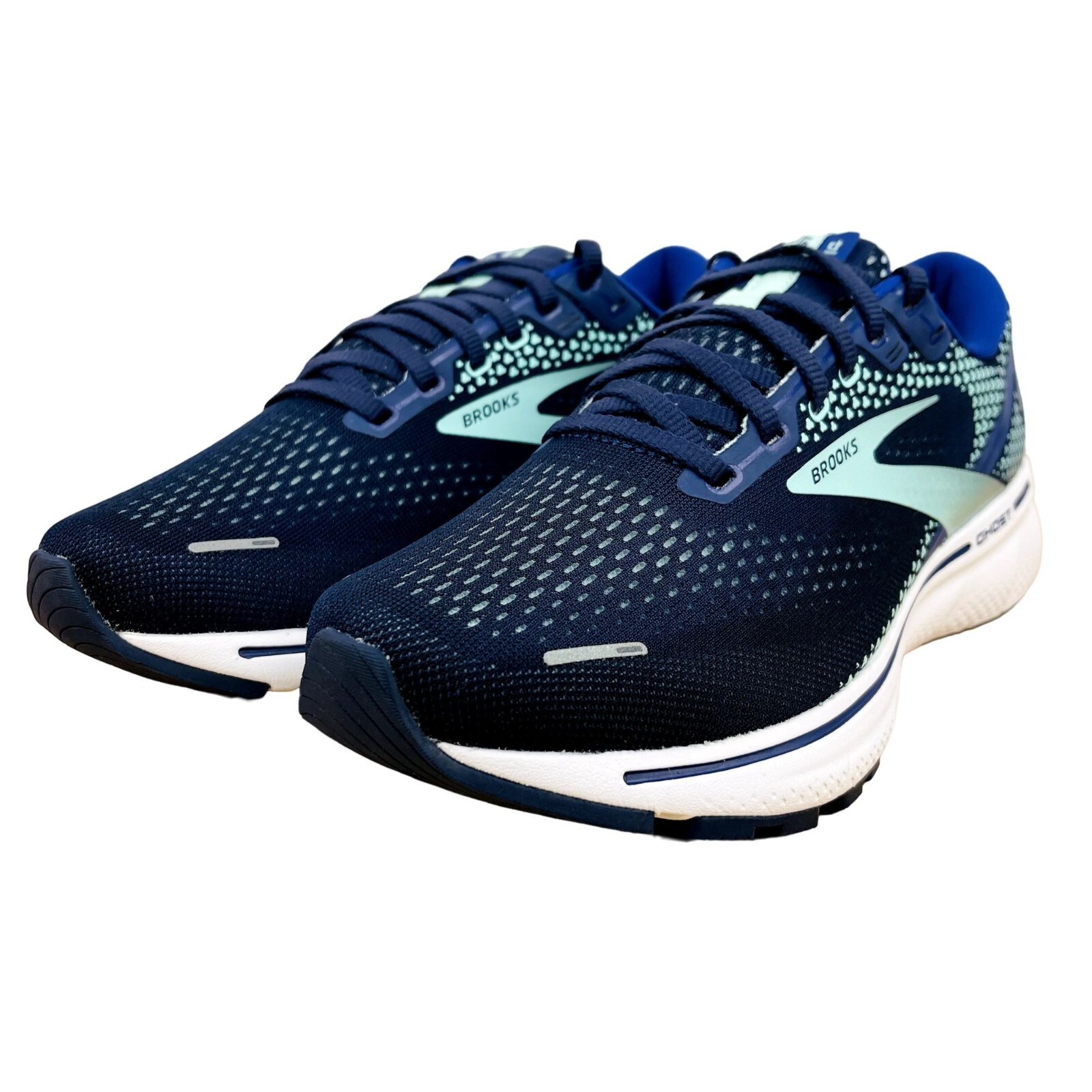 Brooks Ghost 14 Neutral Running Shoe Peacoat/Yucca/… Gem