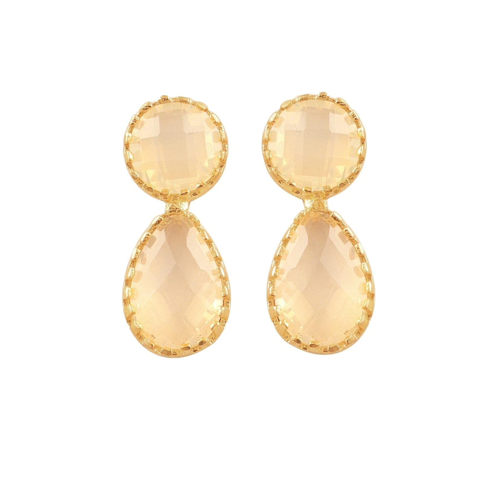 Joyería de Moda De Latón Opalite