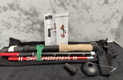 OUTRY Collapsible Trekking Pole 7059 Aluminum Alloy Adjustable 42.5-50 inches 