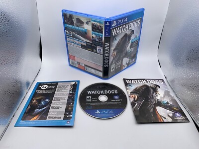 Watch Dogs (Sony PlayStation 4, 2014) Tested Complete **Free Canadian Shipping!