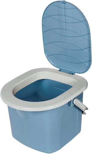 Campingtoilette Tragbare Toilette Faltbar Trenn Trocken Klo toilette Deckel X49 - Bild 1 von 5
