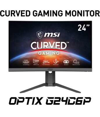 Moniteur Gaming MSI Optix G24C6P 144Hz (60cm/23,6   ,) ***3 MOIS DE GARANTIE***