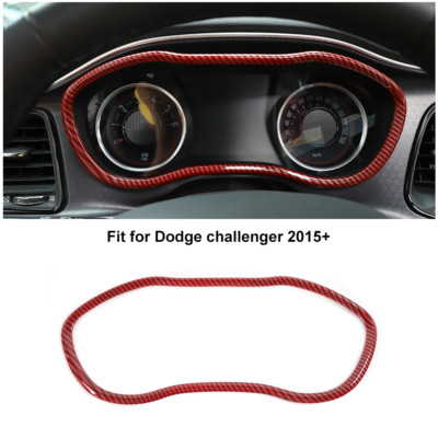 Front Dash Instrument Cluster Frame Bezel Cover Trim for 2015+ Dodge Challenger