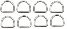 8x Scuba Diving 316 Stainless Steel 1.2 " D-Ring Techincal Diving