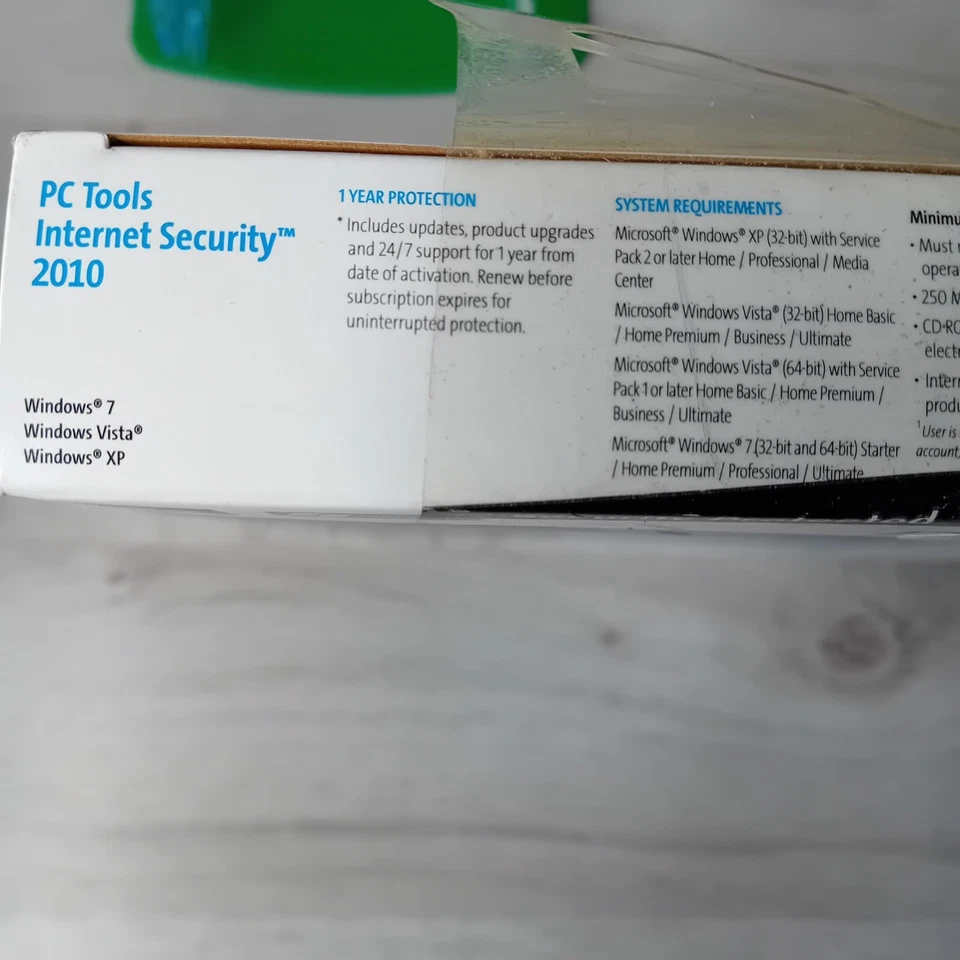 PC TOOLS INTERNET SECURITY 2010 - NEW IN BOX - RARE RETRO SOFTWARE - Image 2 of 3