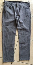 DENALI Gray Straight 5 Pocket Design Casual Stretch Men  s Pants Size: 38x32