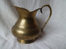 1 x Messingkrug 14 cm.