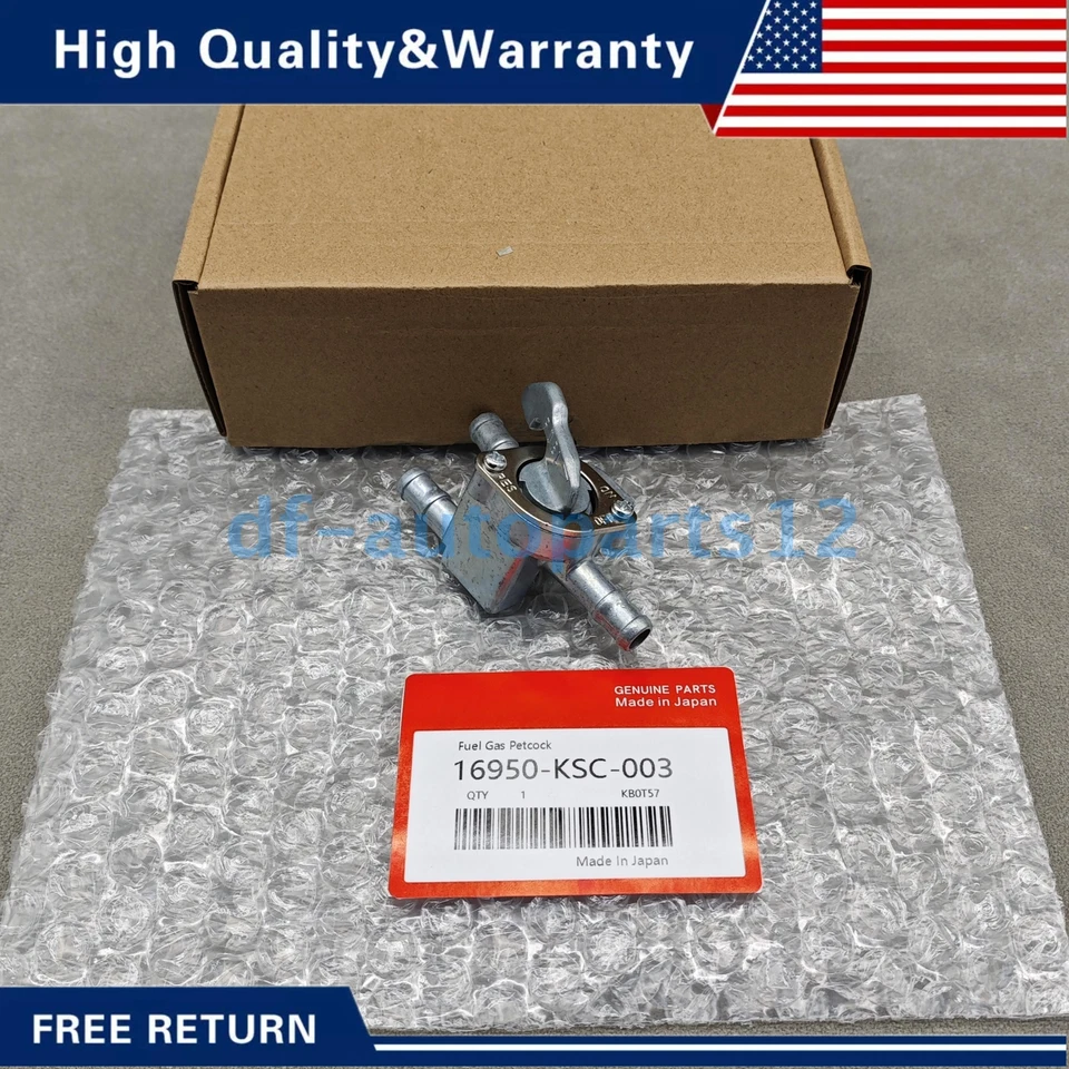 New Fuel Petcock For Honda CRF450X 2005-2017 16950-KSC-003 CRF250X 2004-17 New - Image 3 of 4