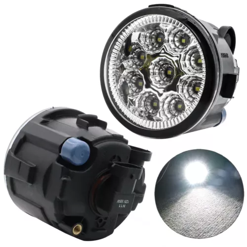 Pair LED Front Fog Light Lamp For Infiniti G25 G37 Q70 Sedan 2011 2012 2013 2014 - Picture 1 of 12