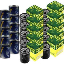 10x Original MANN Ölfilter W 610/1 + 10x SCT Motor Flush Motorspülung