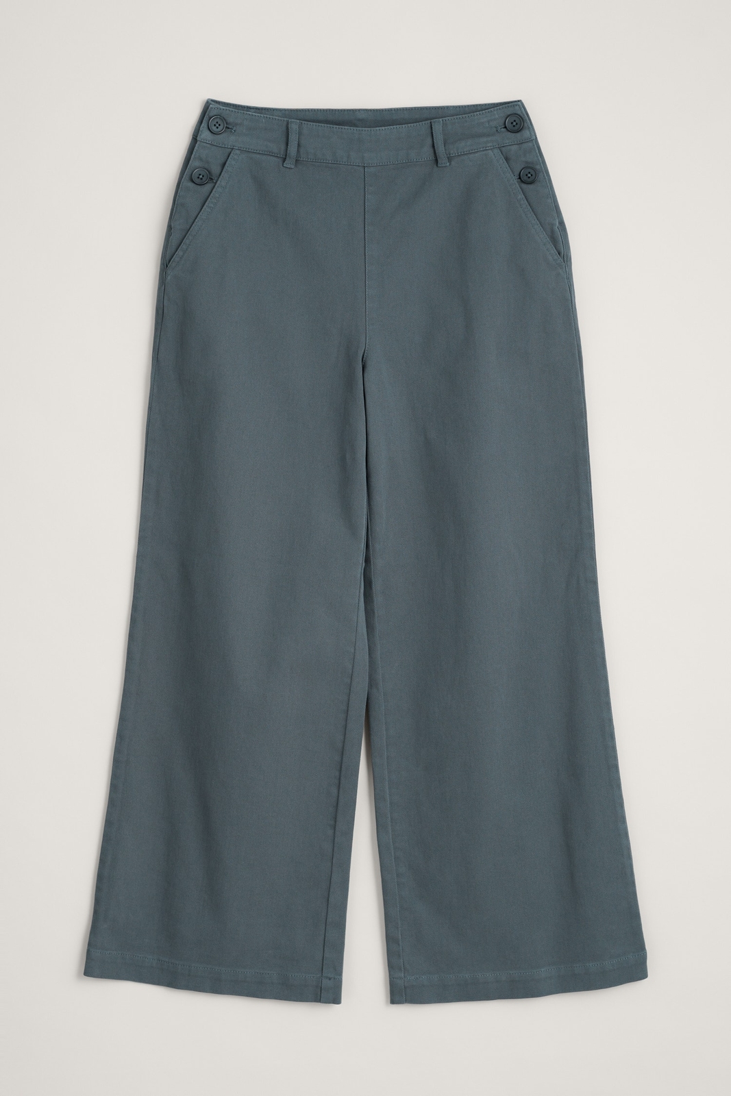 Seasalt Women's Trousers grey Hannafore Wide Leg Trousers Regular
