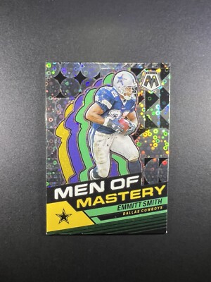Emmitt Smith Men of Mastery Silver Sparkle, Mosaic 2024 No Huddle
