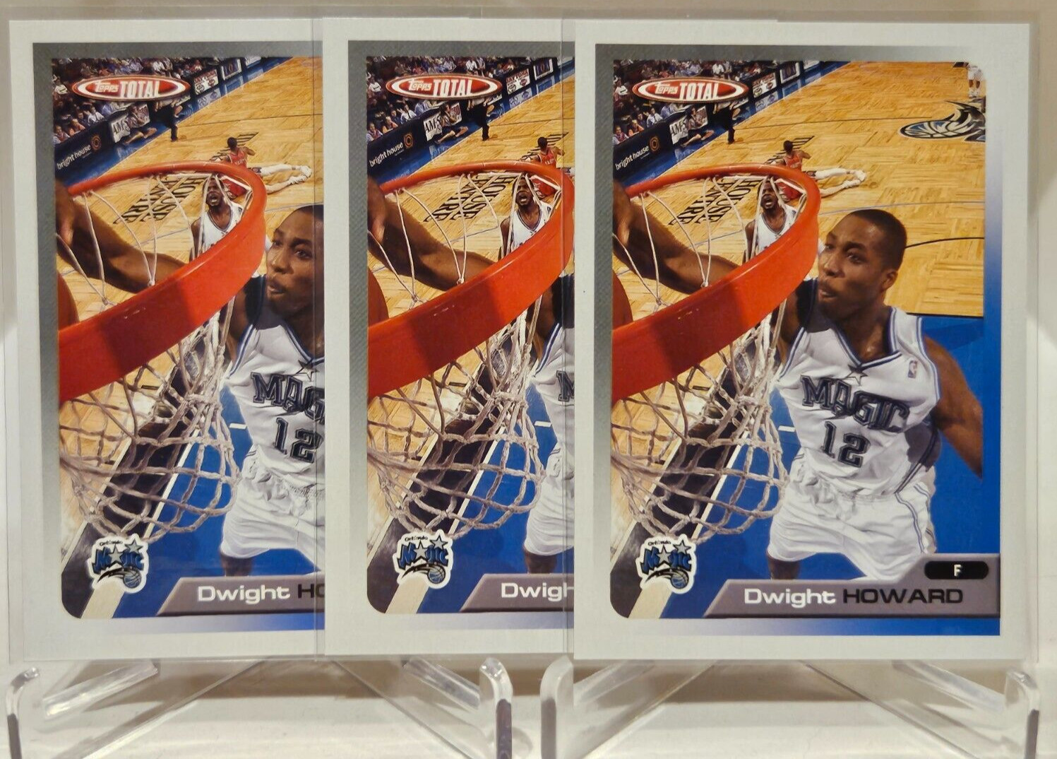 (3) Card Lot 2005-06 Topps Total DWIGHT HOWARD #95