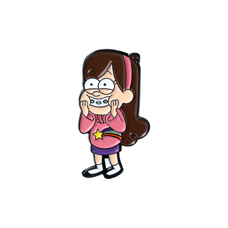 Anime Gravity Falls Badges Cartoon Bill Mabel Dipper Pins | eBay UK