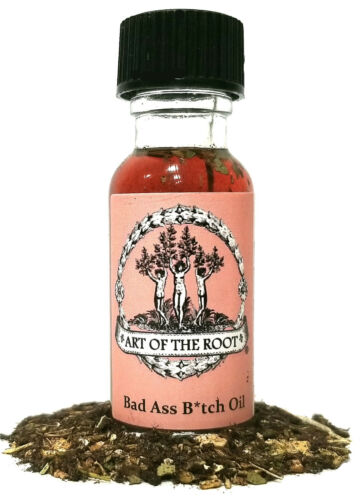 Bad Ass B*tch Oil Power Success Influence Confidence Hoodoo Voodoo Wicca Pagan