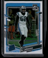 2023 Donruss Optic #214 DJ Johnson Rated Rookie