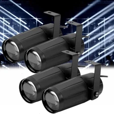 10pcs LED Pinspot Light Beam Stage spotlight DMX Show DJ Party Disco Lighting