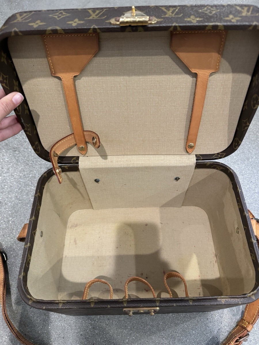 LOUIS VUITTON メークボックスビンテージ Louis Vuitton Vintage Monogram Boite Flacons Cosmetic Case