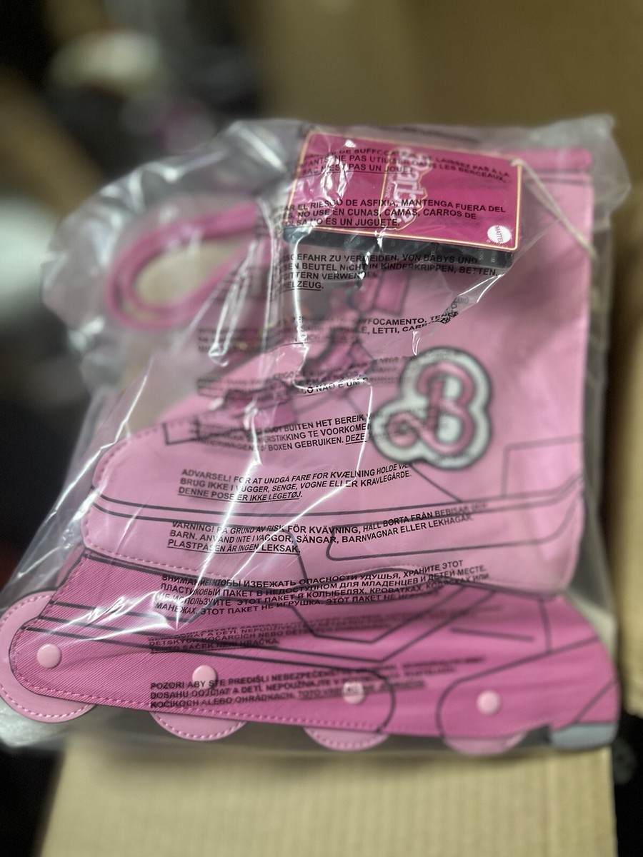 Loungefly Barbie Roller Skate Crossbody Bag Pink Novelty NWT Movie Collection Barbie: The Movie Loungefly AMC Exclusive Roller Skate  main image 2