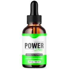 Power Drops Advanced Formula Workout Support Power Supplement Max Strength 60ML