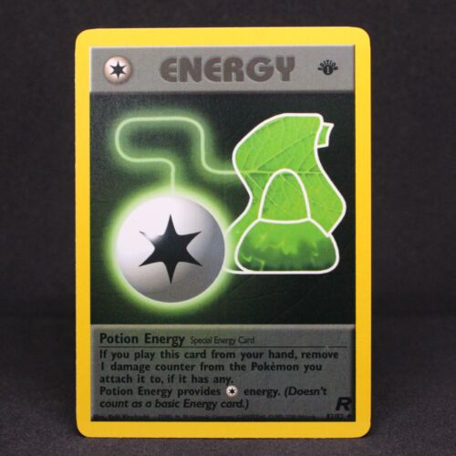 🚀 1st Edition Potion Energy | Team Rocket 82/82 | Lightly Played LP 🚀 - Picture 1 of 3